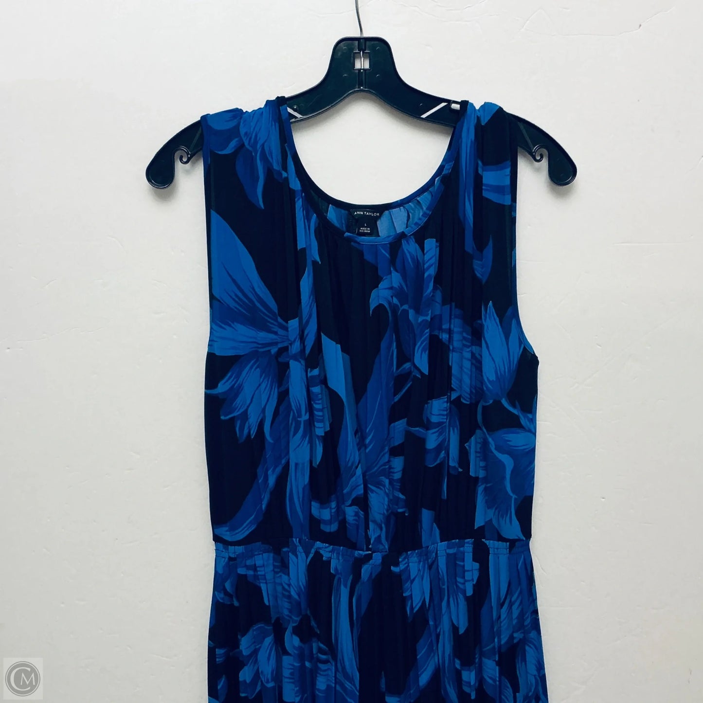 Dress Casual Midi By Ann Taylor In Floral Print, Size: L