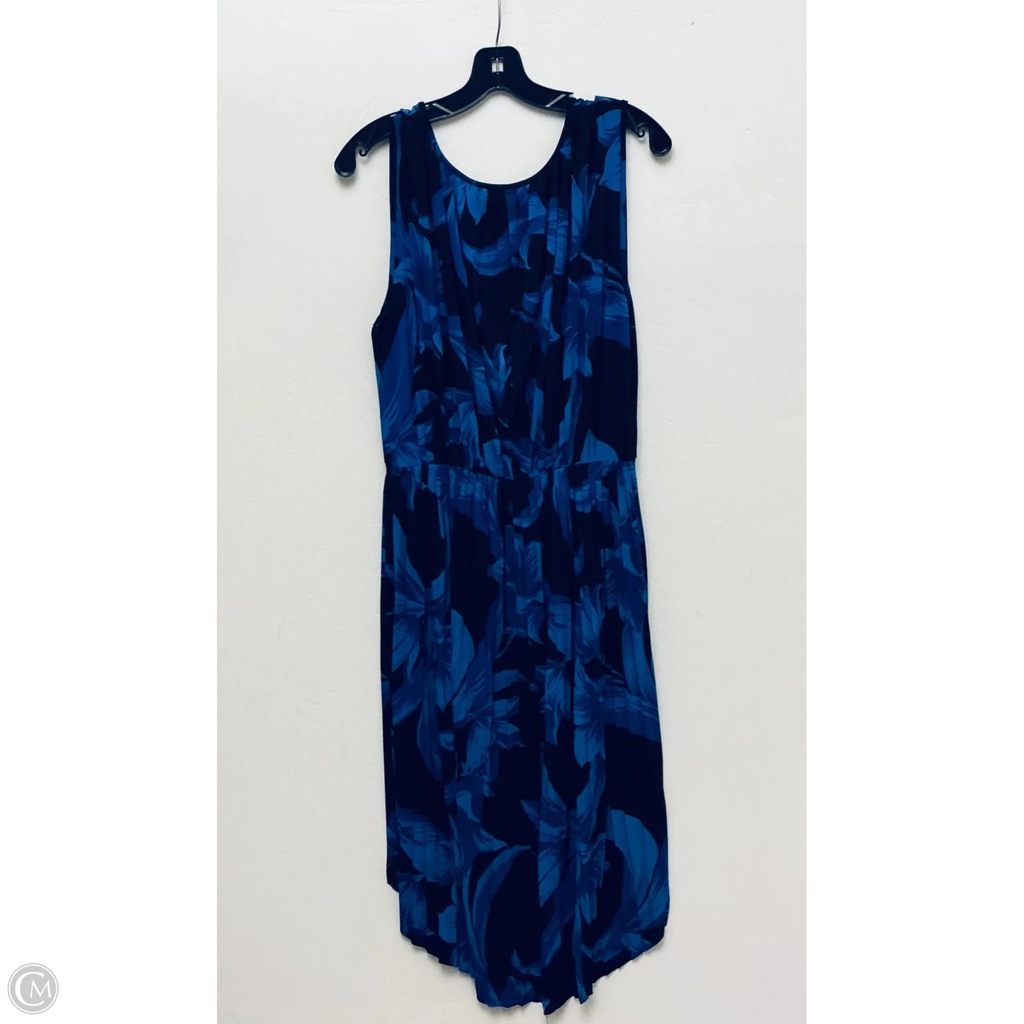 Dress Casual Midi By Ann Taylor In Floral Print, Size: L