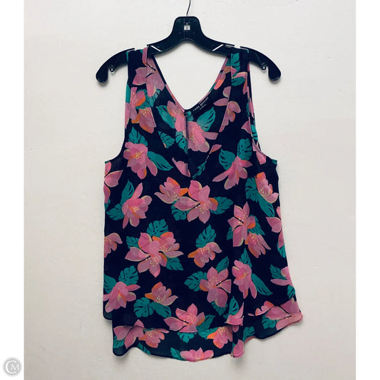 Top Sleeveless By Lane Bryant In Floral Print, Size: Xl