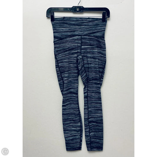 Athletic Leggings By Lululemon In Grey, Size: 4