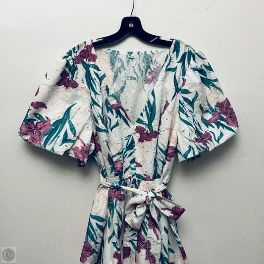 Dress Casual Maxi By Cmf In Floral Print, Size: 2x