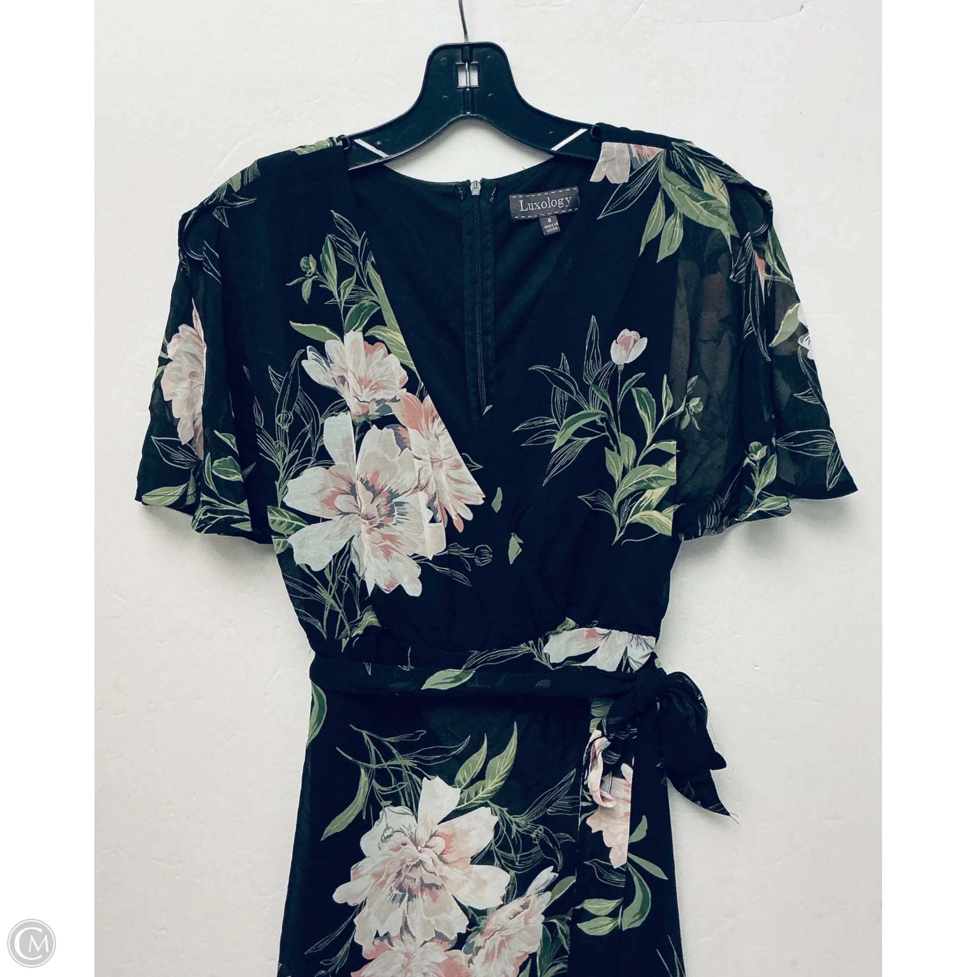 Dress Casual Maxi By Luxology In Floral Print, Size: M
