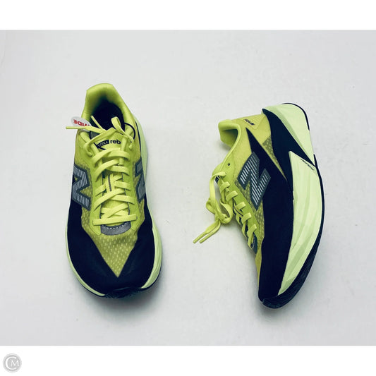 Shoes Sneakers By New Balance In Black & Yellow, Size: 7
