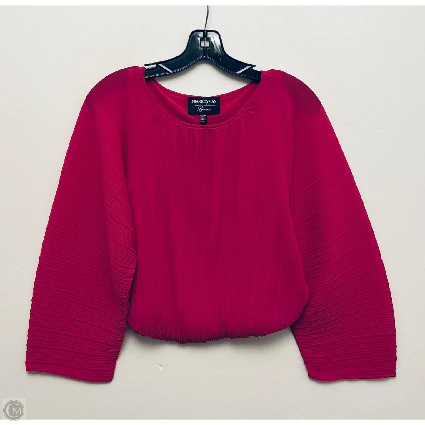 Top Long Sleeve By Frank Lyman In Pink, Size: Xs