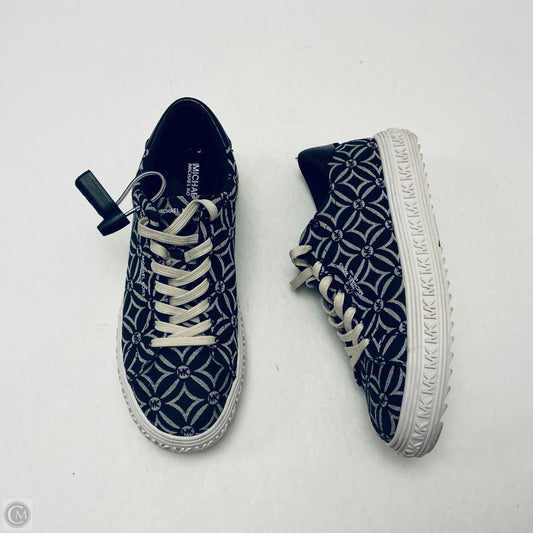 Shoes Sneakers By Michael By Michael Kors In Black & White, Size: 6