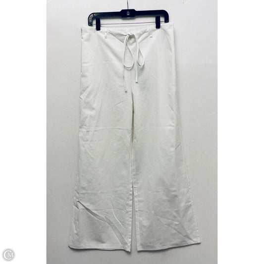 Pants Wide Leg By Fashion Nova In White, Size: Xl