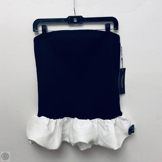 Top Sleeveless By Cmf In Black & White, Size: Xl
