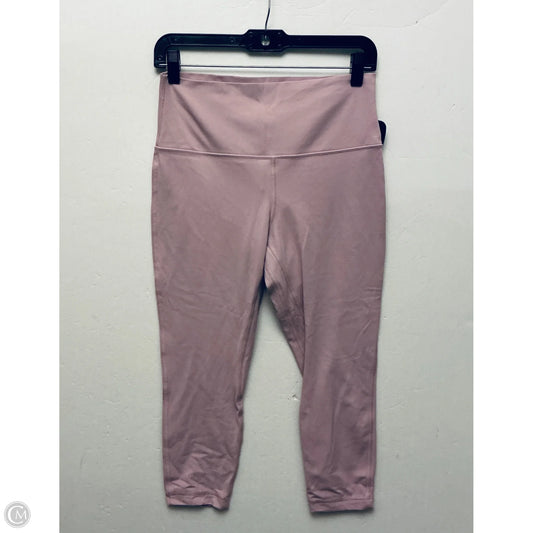 Athletic Leggings By Lululemon In Pink, Size: 10