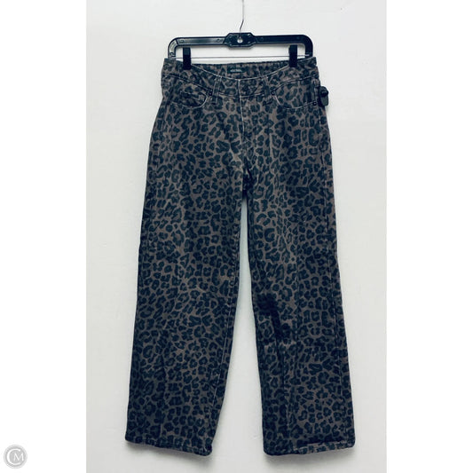 Jeans Wide Leg By Wild Fable In Animal Print, Size: 6