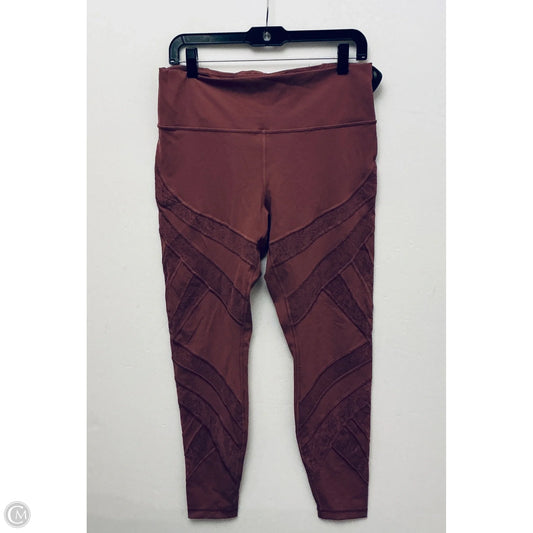 Athletic Leggings By Lululemon In Pink, Size: 12