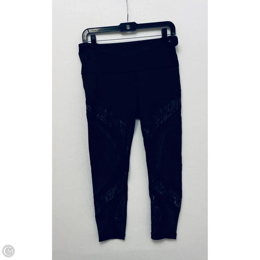 Athletic Leggings By Lululemon In Black, Size: 12