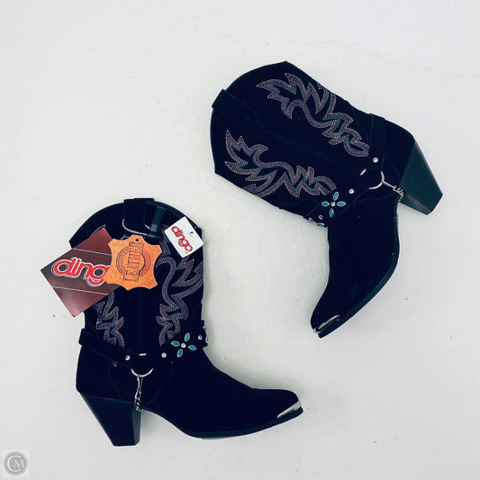 Boots Western By Dingo In Black, Size: 7