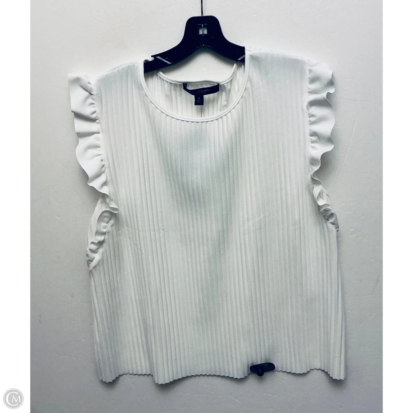 Top Short Sleeve Basic By Marc New York In White, Size: Xl