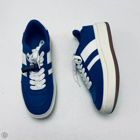 Shoes Sneakers By Project CLOUD, In Blue, Size: 8.5