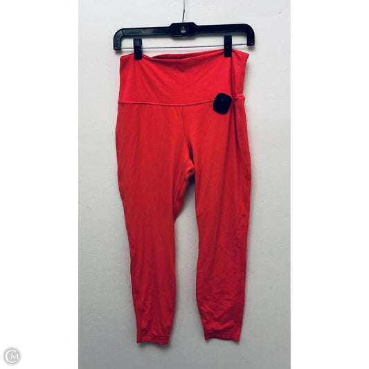 Athletic Leggings By Lululemon In Pink, Size: 10