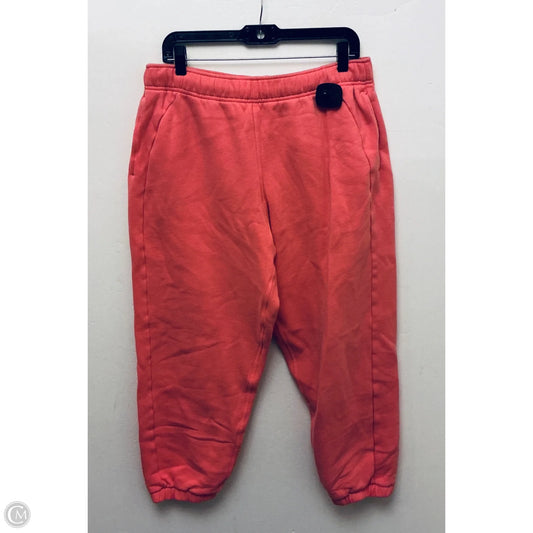 Athletic Pants By Lululemon In Pink, Size: L