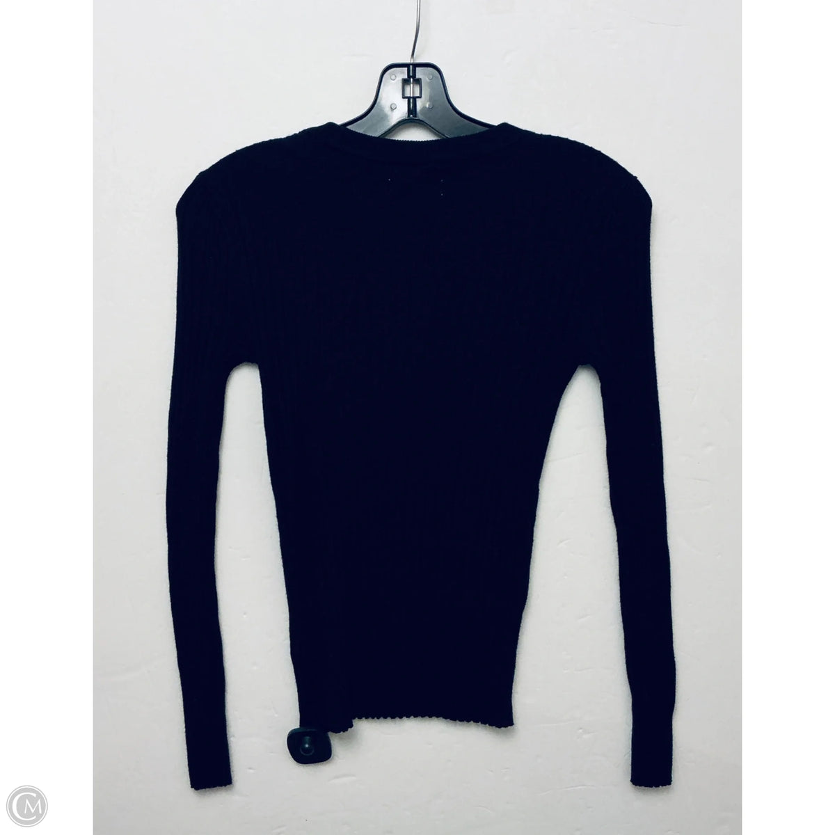 Top Long Sleeve Basic By Nine West In Black, Size: Xs