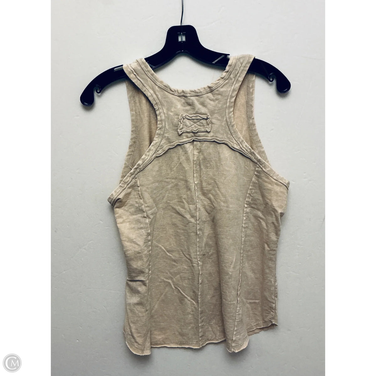 Top Sleeveless Basic By Zenana In Tan, Size: L