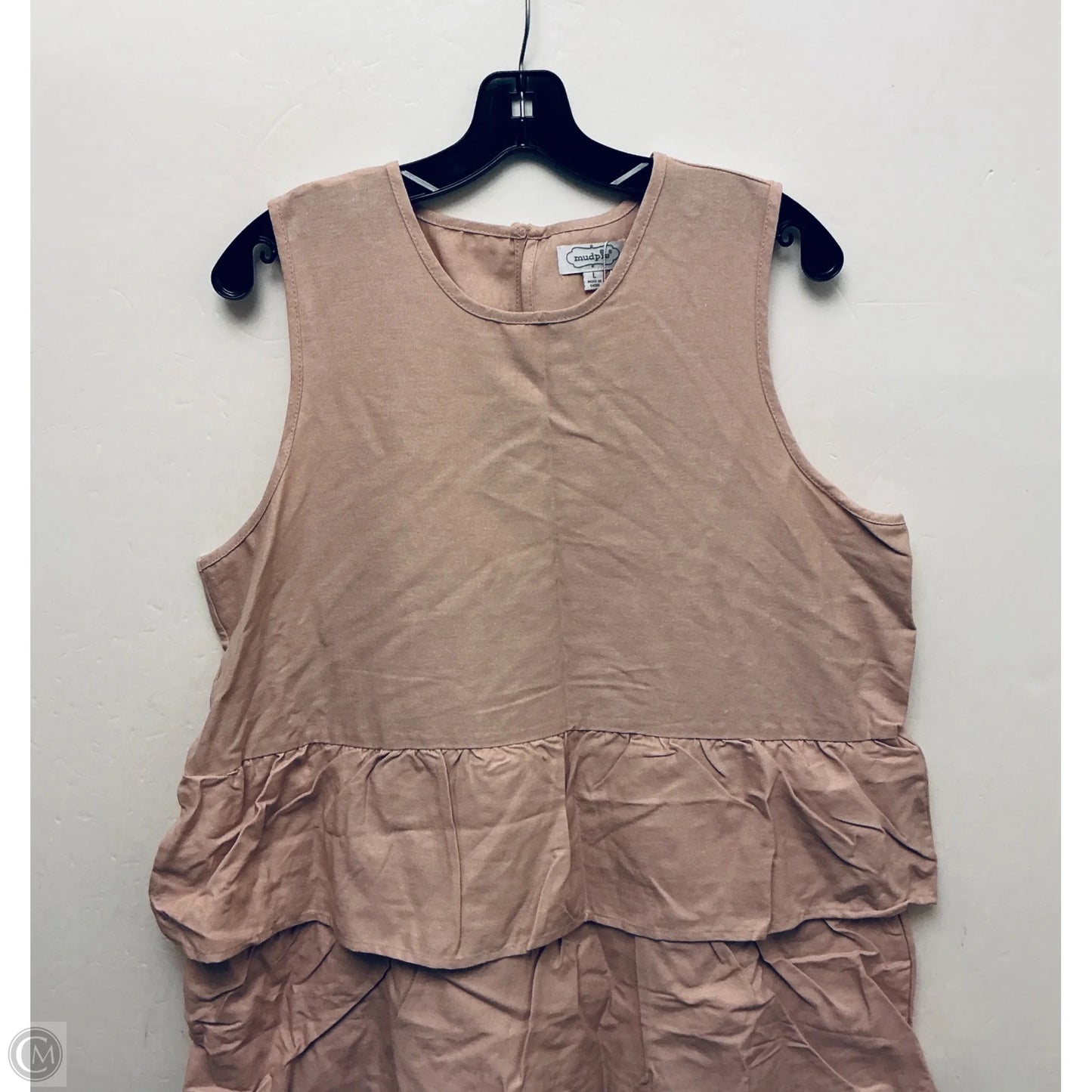 Dress Casual Short By Mudpie In Pink, Size: L
