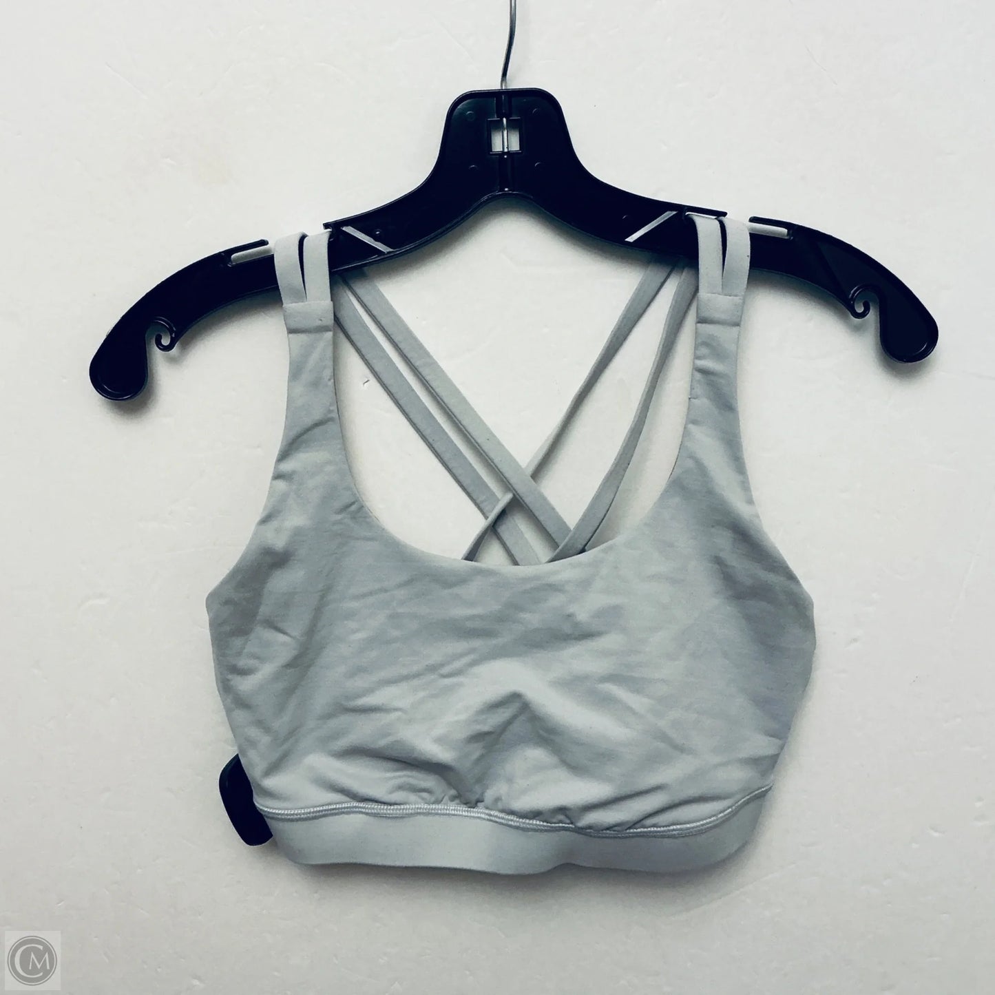 Athletic Bra By Lululemon In Grey, Size: 8