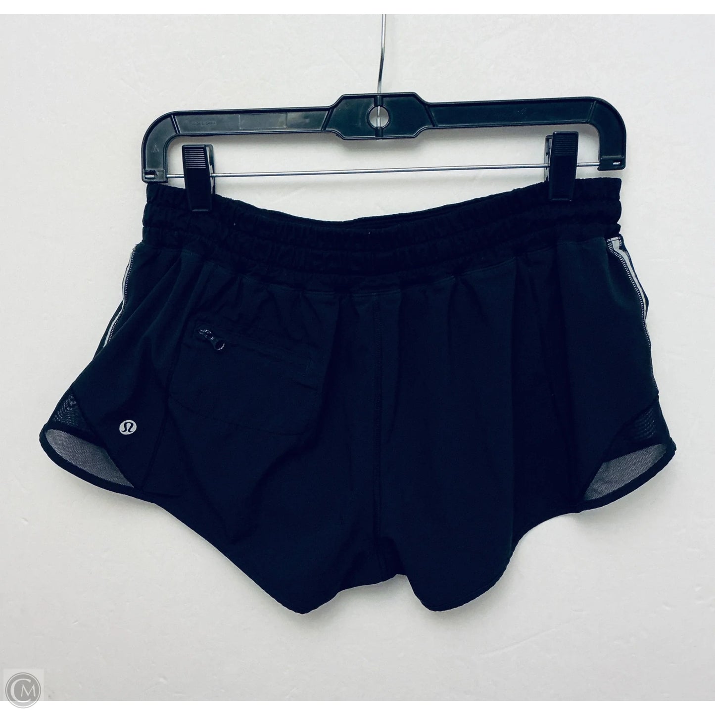 Athletic Shorts By Lululemon In Black, Size: 4