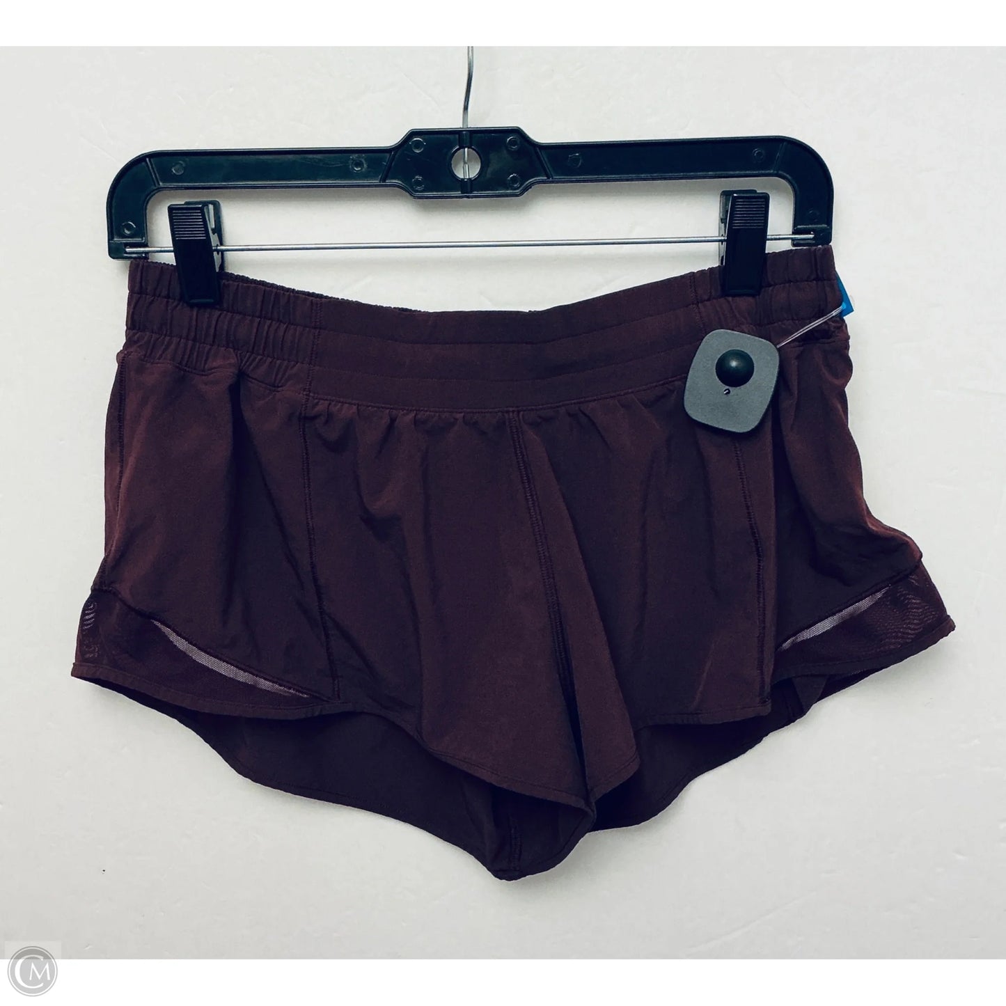 Athletic Shorts By Lululemon In Maroon, Size: 6