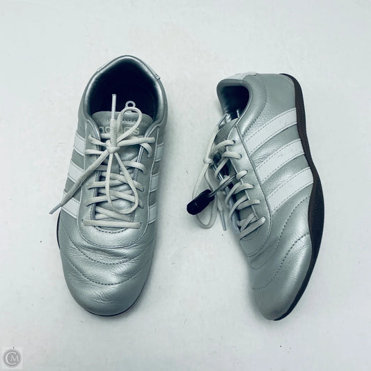 Shoes Sneakers By Adidas In Grey, Size: 6.5