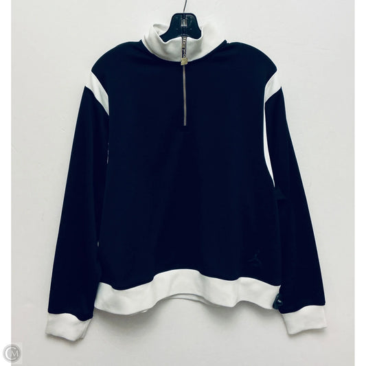 Jacket Luxury Designer By Jordan In Black & White, Size: L