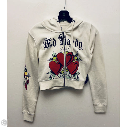 Sweatshirt Hoodie By Ed Hardy In Multi-colored, Size: S