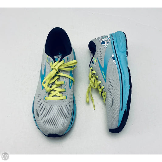 Shoes Sneakers By Brooks In Grey, Size: 9