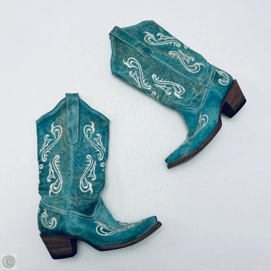 Boots Western By Corral In Teal, Size: 7
