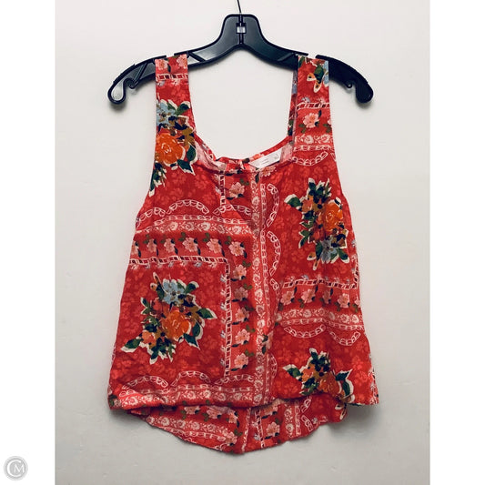 Top Sleeveless By Lc Lauren Conrad In Pink, Size: L