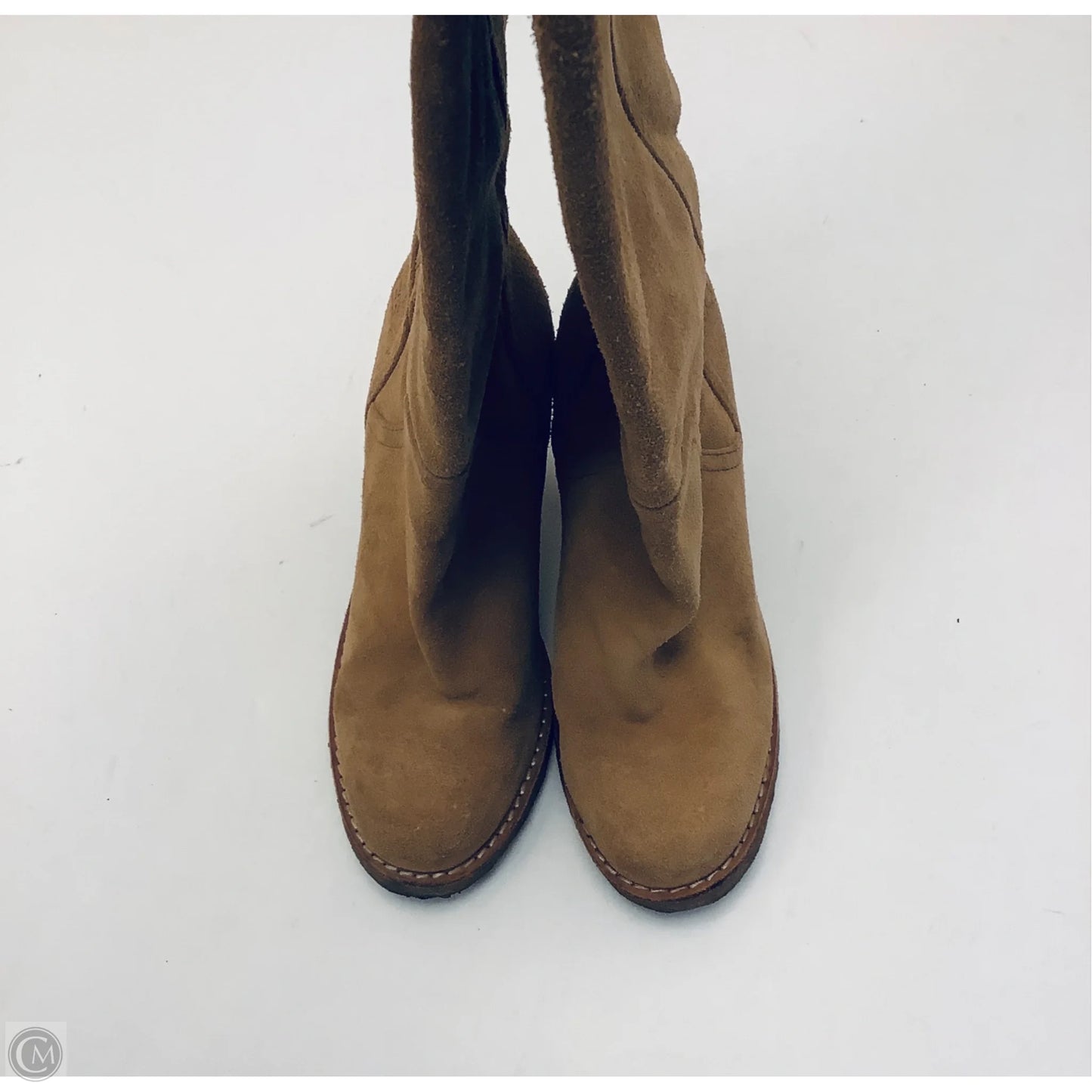 Boots Designer By Ugg In Tan, Size: 5