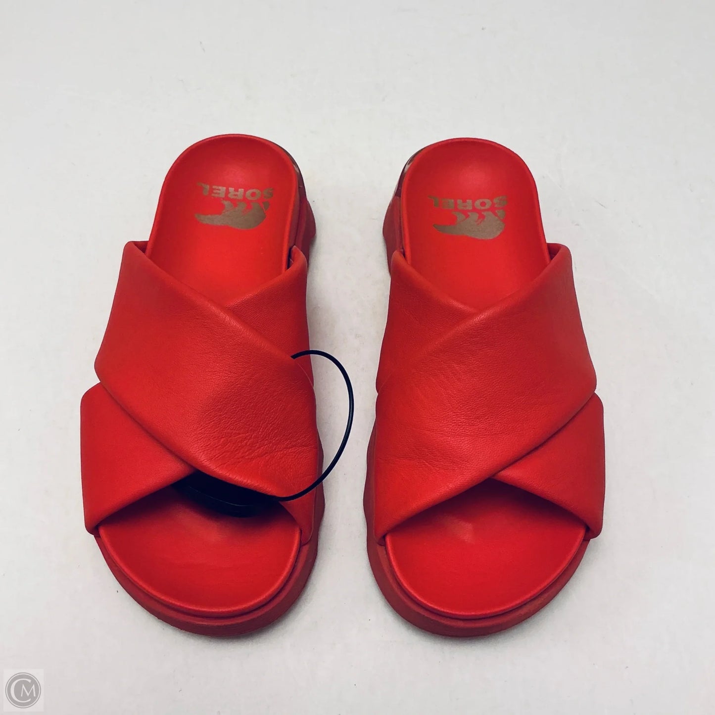 Sandals Heels Platform By Sorel In Red, Size: 7