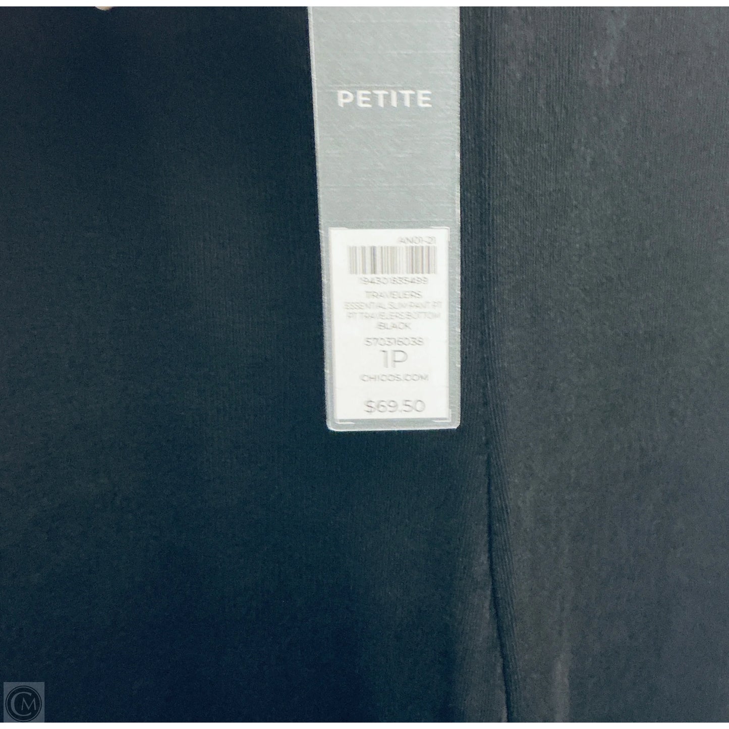 Pants Lounge By Chicos In Black, Size: Mp