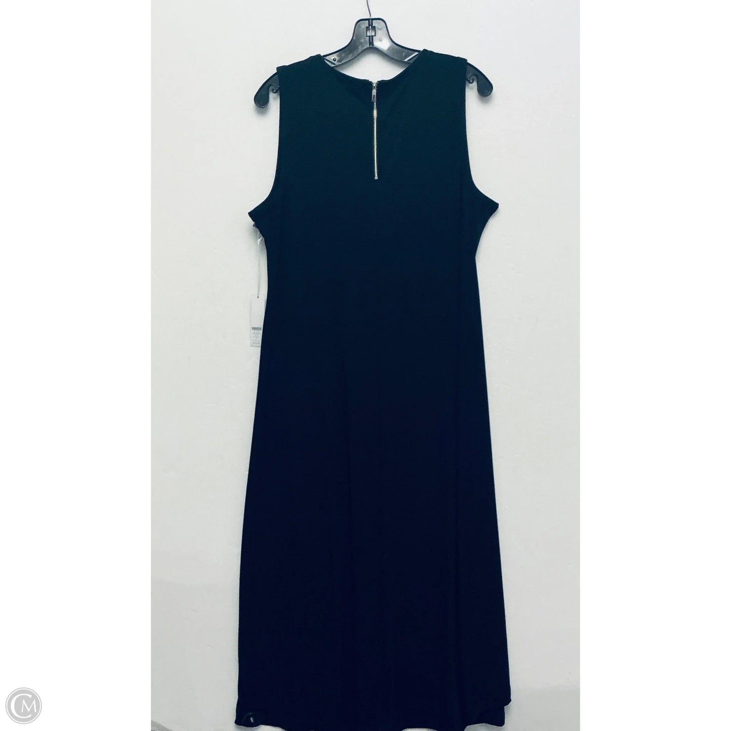 Dress Party Long By Chicos In Black, Size: L