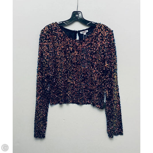 Top Long Sleeve By Geegee In Multi-colored, Size: L