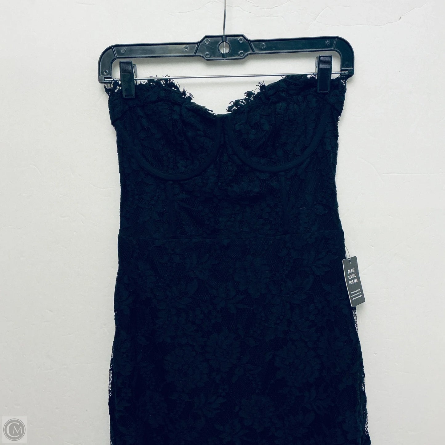 Dress Party Midi By Express In Black, Size: 8