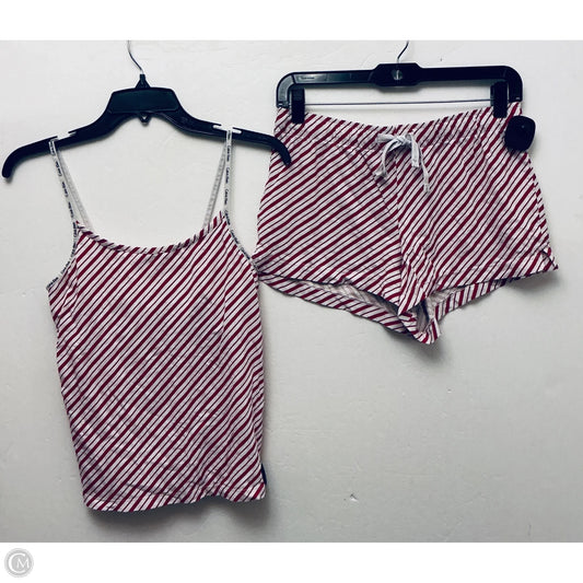 Shorts Set By Calvin Klein In Red, Size: S