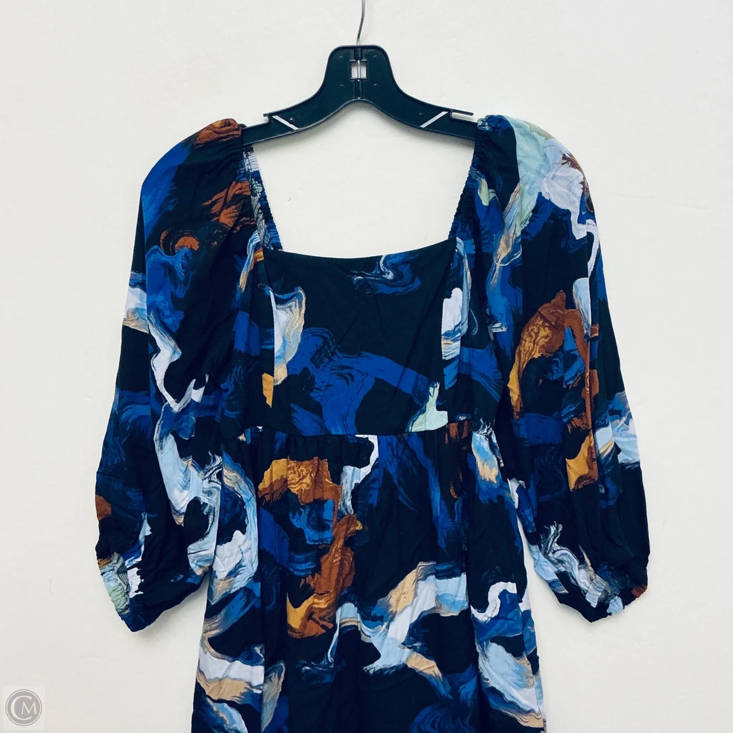 Dress Casual Short By Nine West In Black & Blue, Size: S