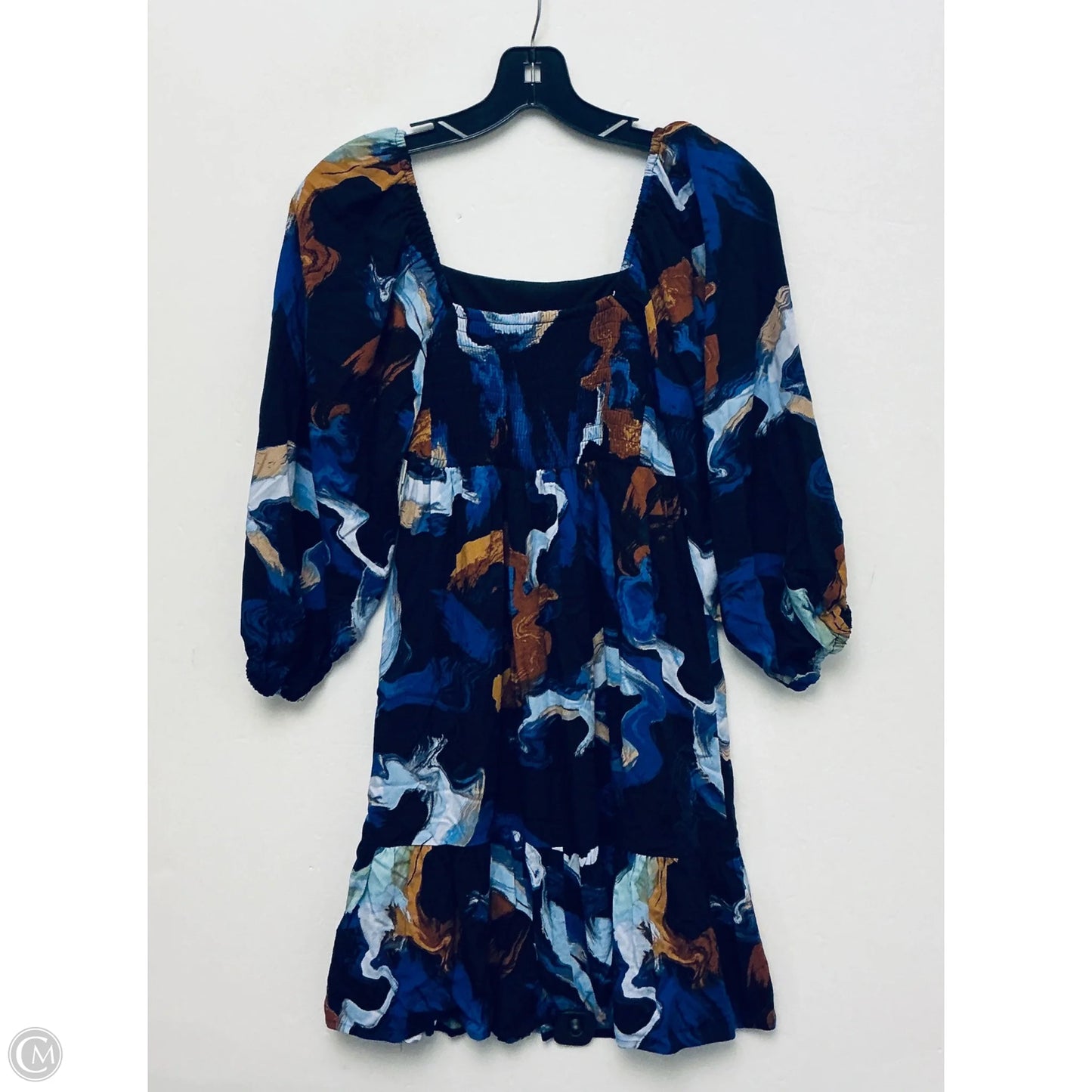 Dress Casual Short By Nine West In Black & Blue, Size: S