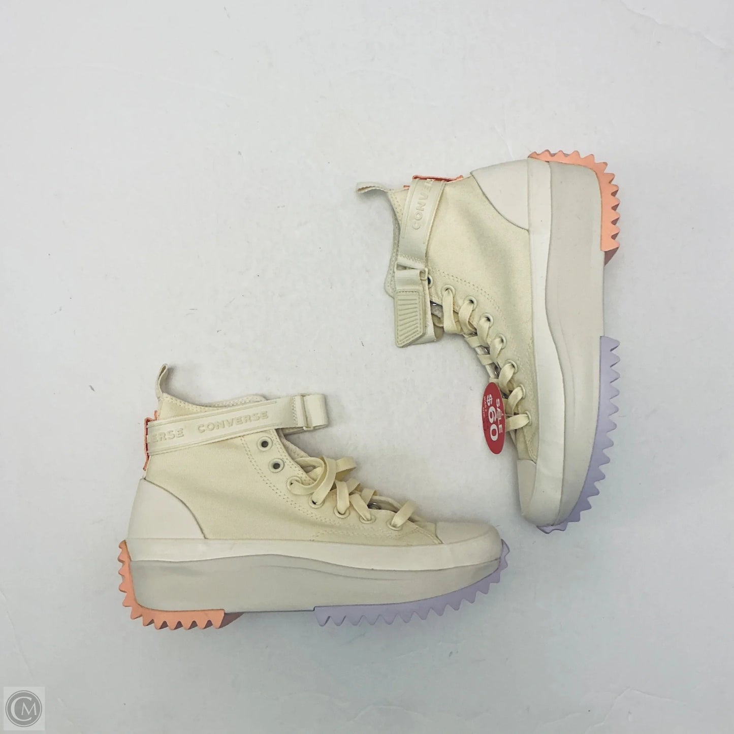 Shoes Heels Platform By Converse In Cream, Size: 9