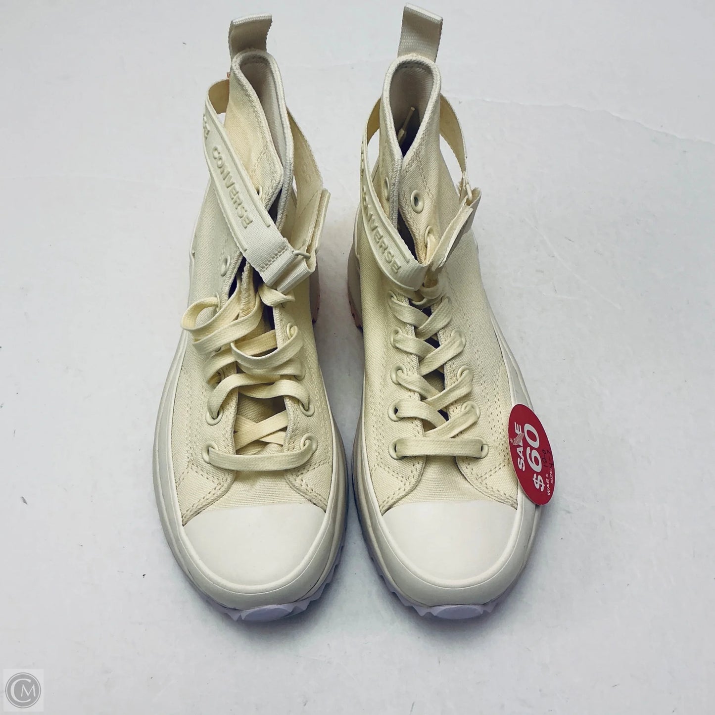 Shoes Heels Platform By Converse In Cream, Size: 9