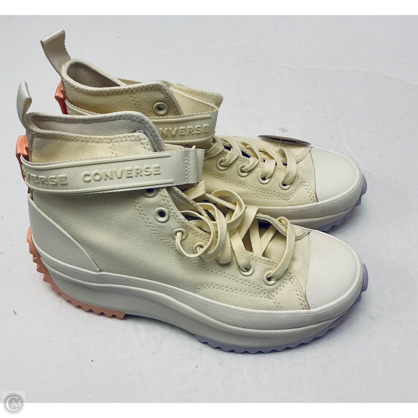 Shoes Heels Platform By Converse In Cream, Size: 9