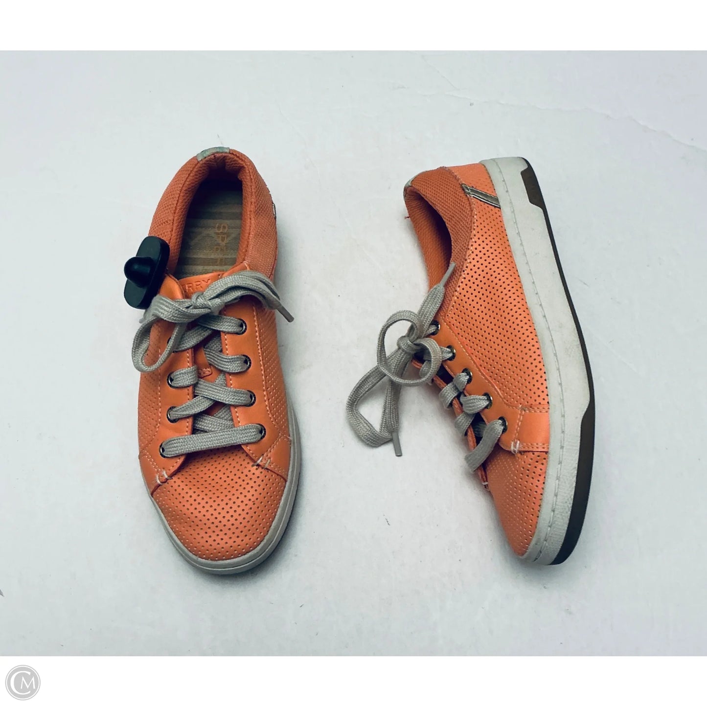 Shoes Sneakers By Sperry In Orange, Size: 6.5