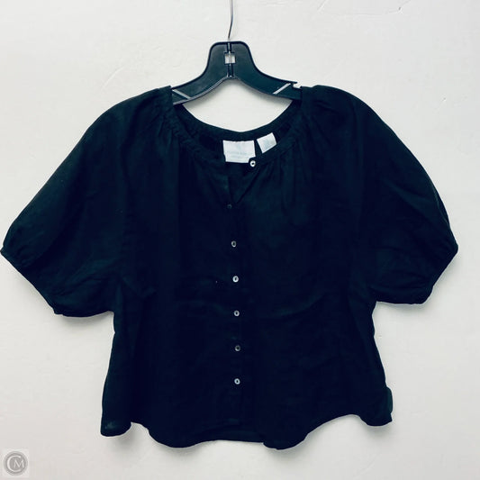 Top Short Sleeve By Cynthia Rowley In Black, Size: Xs