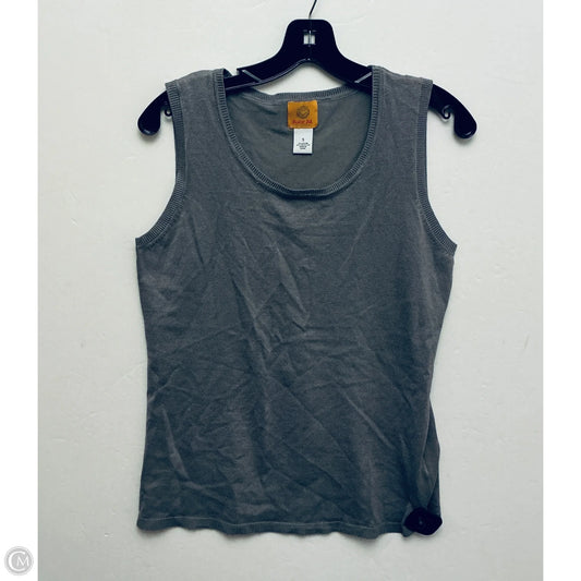 Top Sleeveless Basic By Ruby Rd In Grey, Size: S