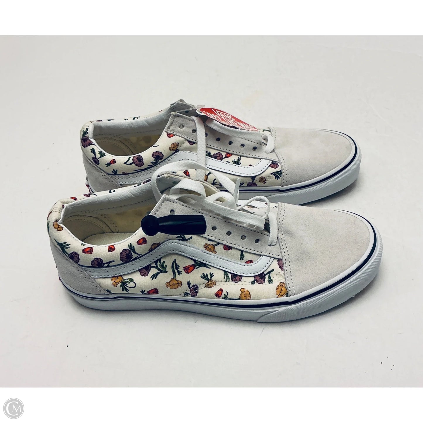 Shoes Sneakers By Vans In Floral Print, Size: 7.5