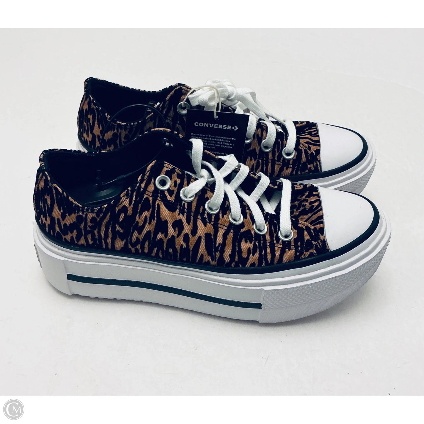 Shoes Sneakers Platform By Converse In Animal Print, Size: 8