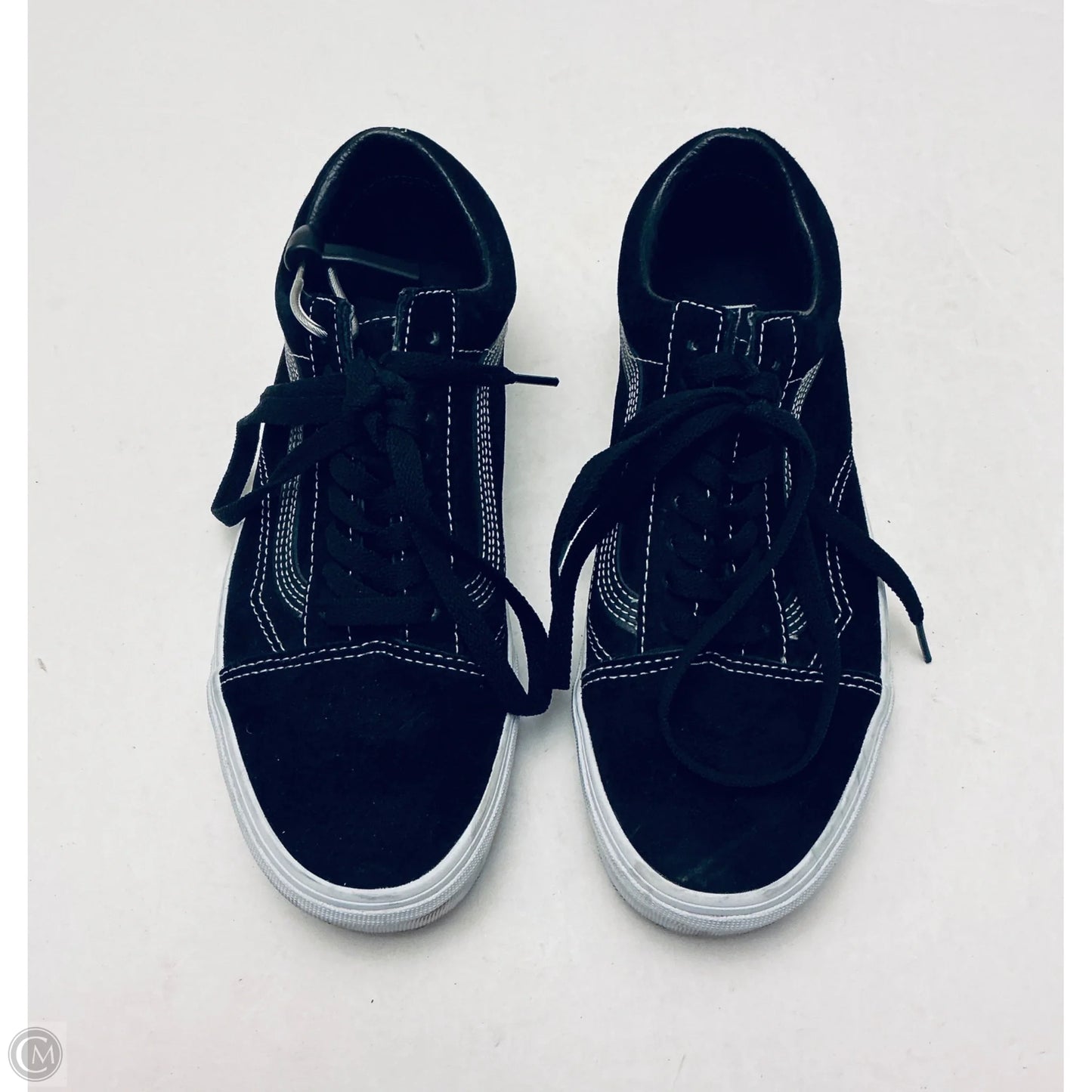 Shoes Sneakers By Vans In Black, Size: 8